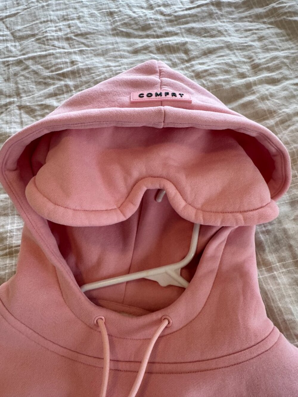 Comfrt Airplane Mode Travel Hoodie Pink - Picture 6 of 16